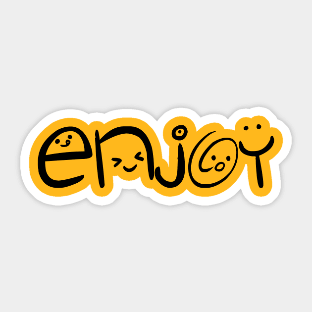 enjoy Sticker by STRANGER